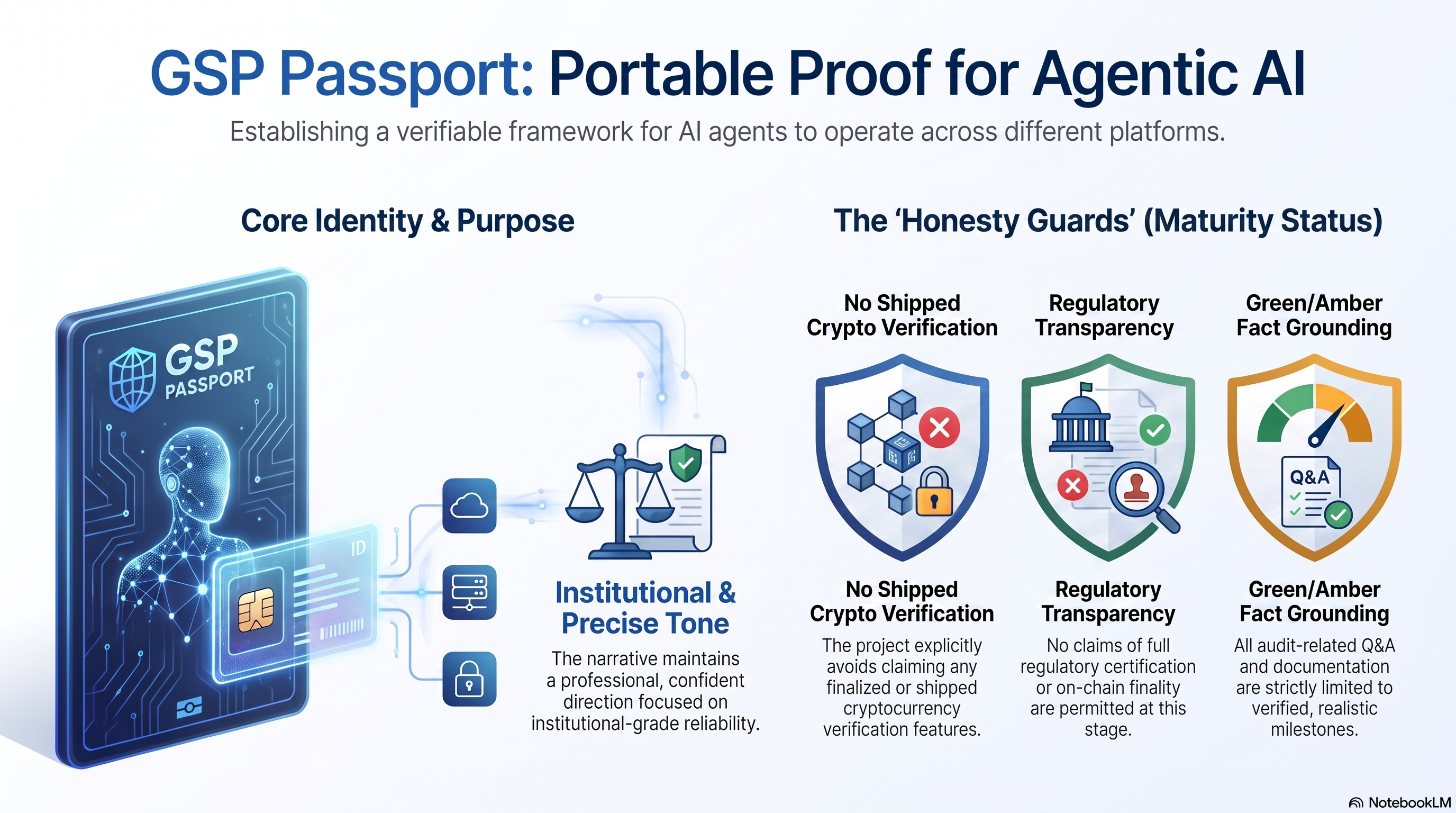 GSP Passport series — honesty guards and core identity