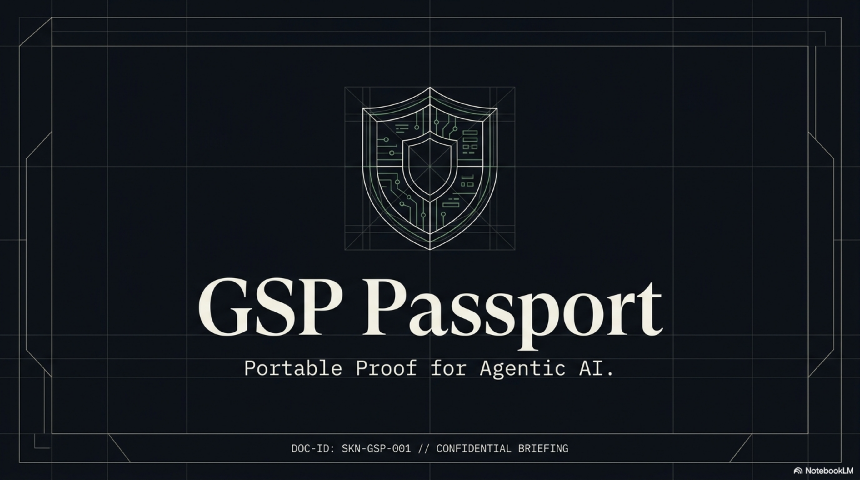 Slide 1 — GSP Passport title